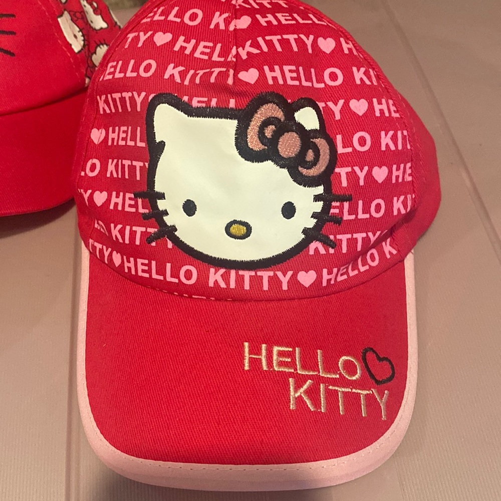 Hello Kitty Pink Kids Cap
